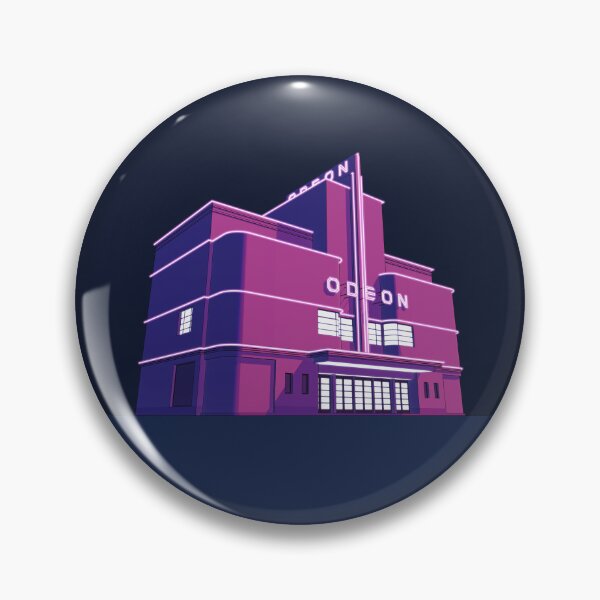 Item preview, ODEON Balham at night designed and sold by 6040.studio.