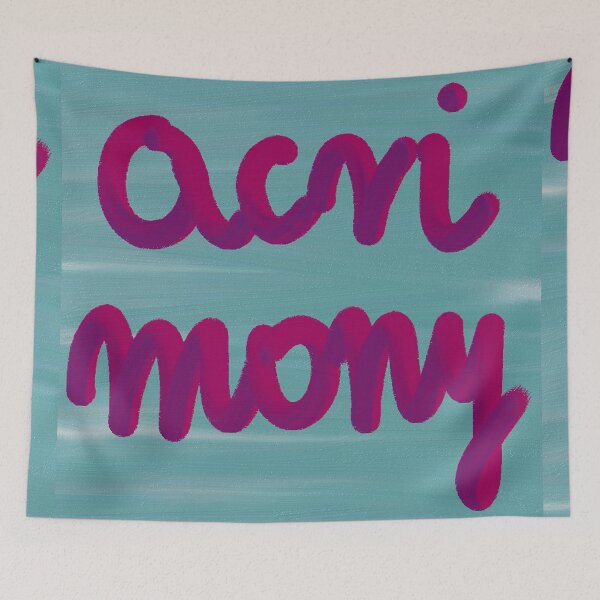 Item preview, ACRIMONY word art print designed and sold by nataliavandalia.