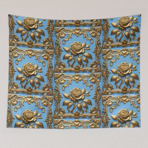 Artikelvorschau, Barock inspirierte Goldrose entworfen und verkauft von DesignsByPrnces.