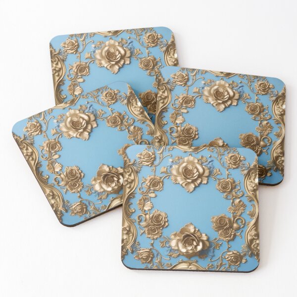 Item preview, Baroque Inspired Gold Roses designed and sold by DesignsByPrnces.