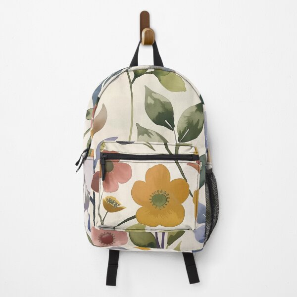 Vista previa del artículo con la obra «Estampado Floral Acuarela Colores Primaverales», diseñado y vendido por HoskingInd.
