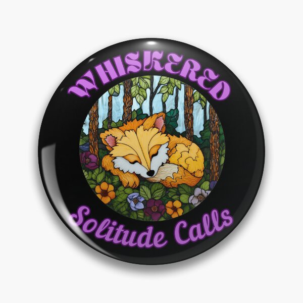 Item preview, Whiskered Solitude Calls. realistic fox designed and sold by FoxVibes.