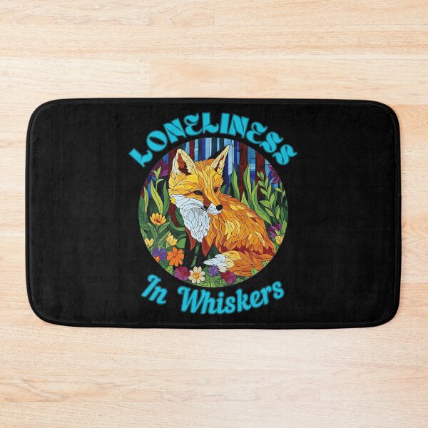 Item preview, Loneliness in Whiskers. fox face designed and sold by FoxVibes.