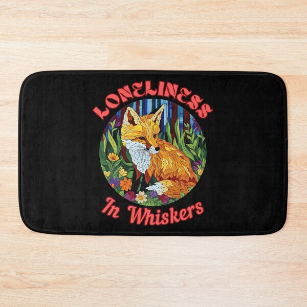 Item preview, Loneliness in Whiskers. fox head designed and sold by FoxVibes.