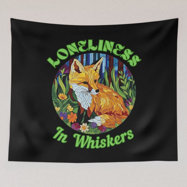 Item preview, Loneliness in Whiskers. realistic fox designed and sold by FoxVibes.