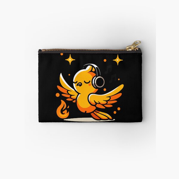 Item preview, Cute Phoenix Listening To Music designed and sold by BluRockDesigns.