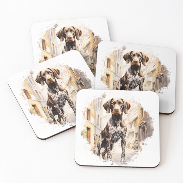 Item preview, German Shorthaired Pointer Illustration designed and sold by TheAnimalZ00.