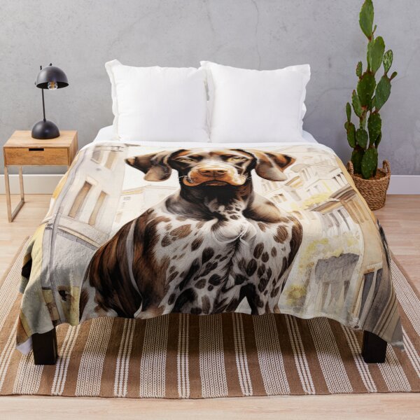 Item preview, German Shorthaired Pointer Illustration designed and sold by TheAnimalZ00.