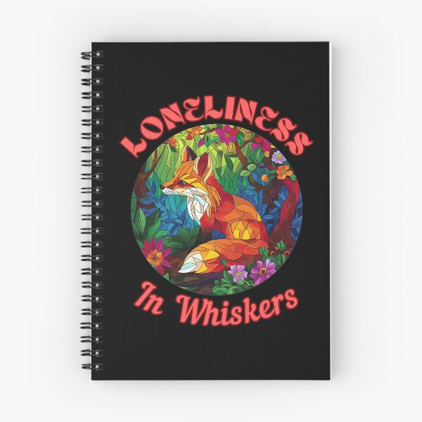 Item preview, Loneliness in Whiskers. retro fox designed and sold by FoxVibes.