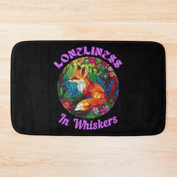 Item preview, Loneliness in Whiskers. fox foxes designed and sold by FoxVibes.