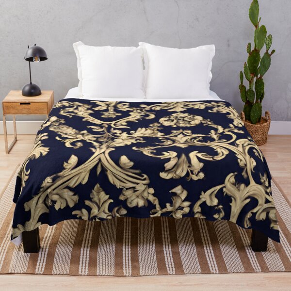 Item preview, Gold Royal Blue King Pattern #2 designed and sold by StylesVero.