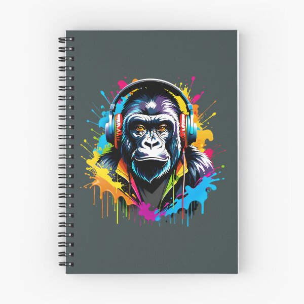 Item preview, Cool Graffiti Party Gorilla designed and sold by TheArtOfPat.