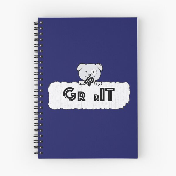 Item preview, Puppy Grit Chewing the Letter R designed and sold by MaybeCoolLLC.