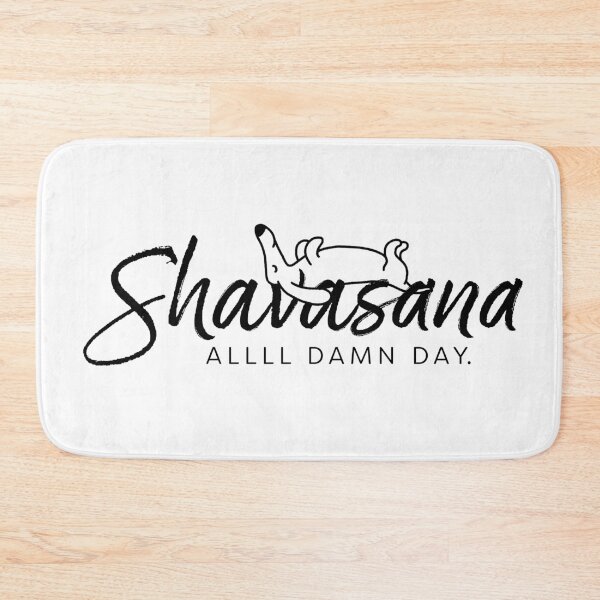 Item preview, Shavasana Doxie designed and sold by Doodle-Doxie-CO.