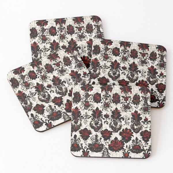 Artikelvorschau, Royal King Red Flowers Patern entworfen und verkauft von StylesVero.