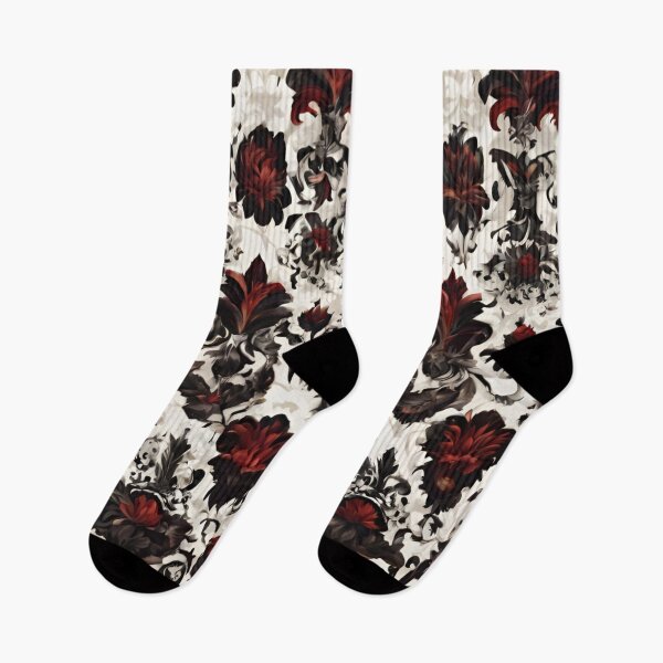 Artikelvorschau, Royal King Red Flowers Patern entworfen und verkauft von StylesVero.