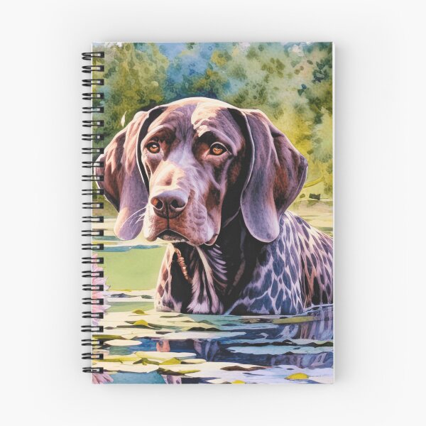Item preview, German Shorthaired Pointer In A Lake designed and sold by TheAnimalZ00.