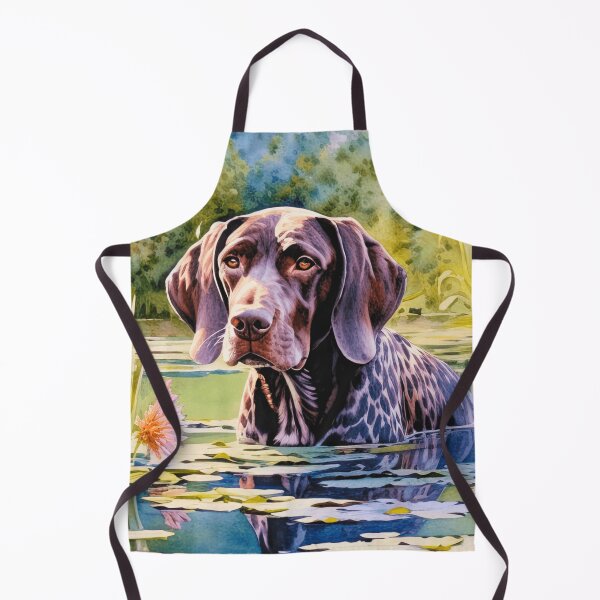 Item preview, German Shorthaired Pointer In A Lake designed and sold by TheAnimalZ00.
