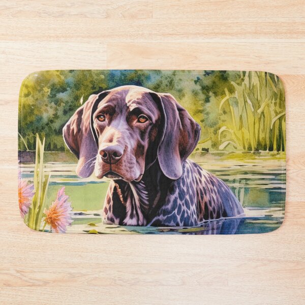 Item preview, German Shorthaired Pointer In A Lake designed and sold by TheAnimalZ00.