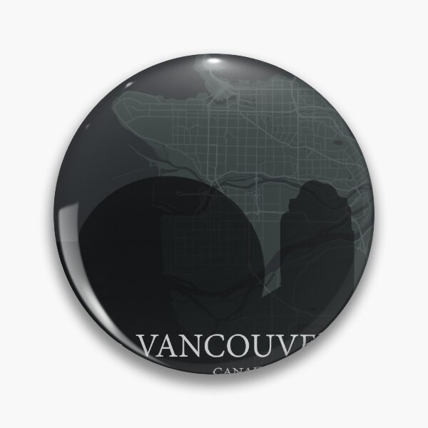 Item preview, Vancouver City map with silhouette designed and sold by GuilhermeJacome.