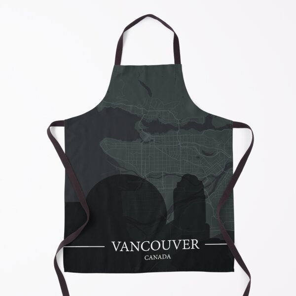 Item preview, Vancouver City map with silhouette designed and sold by GuilhermeJacome.