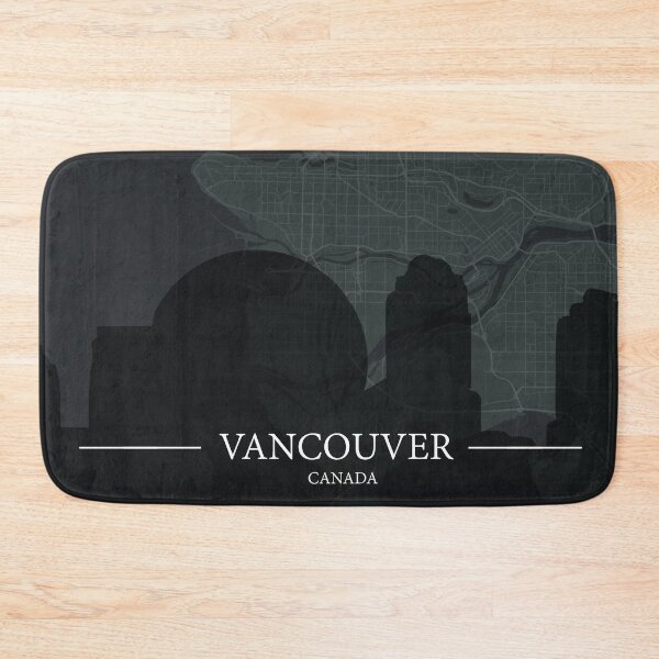 Item preview, Vancouver City map with silhouette designed and sold by GuilhermeJacome.