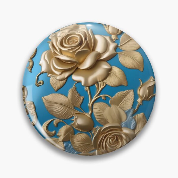 Item preview, Baroque Inspired Gold Roses designed and sold by DesignsByPrnces.