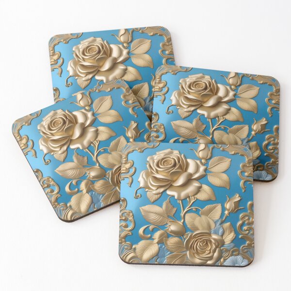 Item preview, Baroque Inspired Gold Roses designed and sold by DesignsByPrnces.