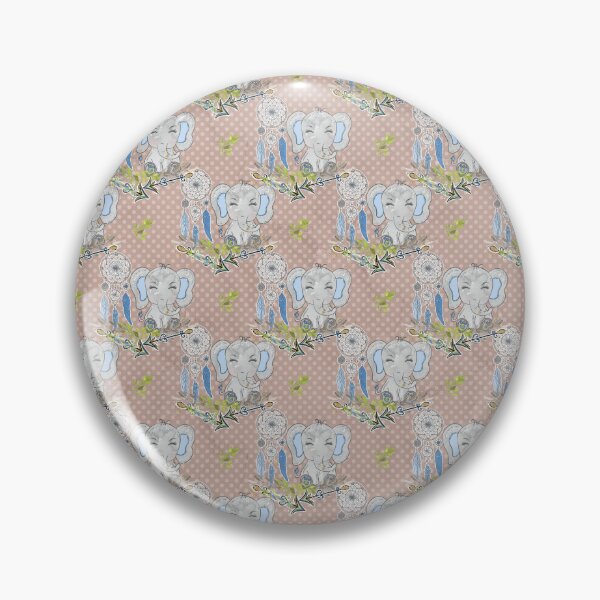 Item preview, Elephant Pattern designed and sold by ElephantVibes.