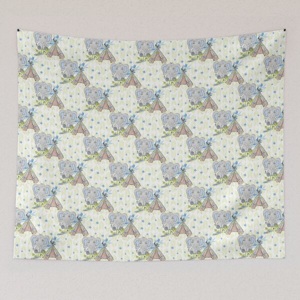 Item preview, Elephant Pattern designed and sold by ElephantVibes.