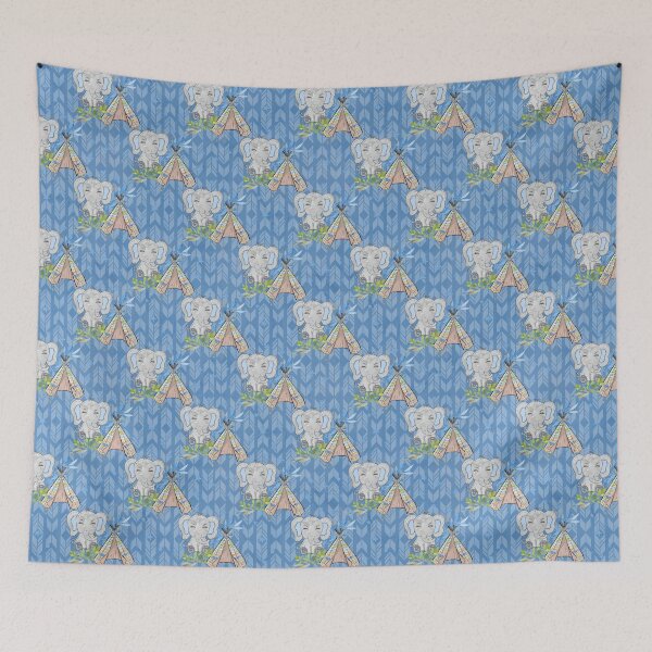 Item preview, Elephant Pattern designed and sold by ElephantVibes.