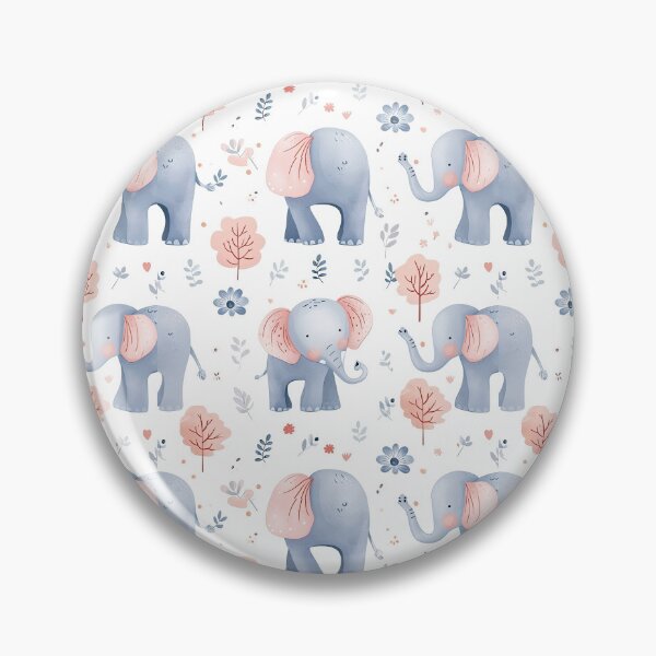 Item preview, Elephant Pattern designed and sold by ElephantVibes.