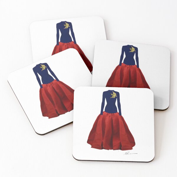 Item preview, Lady Gaga Inauguration Dress Sketch by Schiaparelli - Iconic Dresses designed and sold by CMooreWorx.