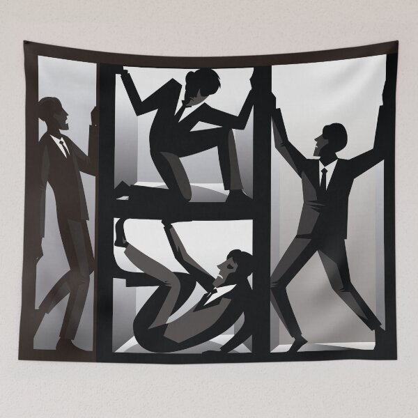 Item preview, locked in small place claustrophobia man designed and sold by matintheworld ( delcarmat ).