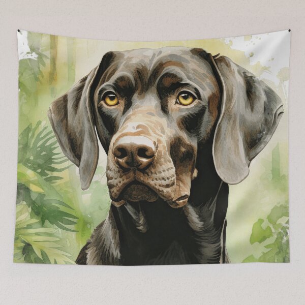 Item preview, German Shorthaired Pointer In The Forest designed and sold by TheAnimalZ00.