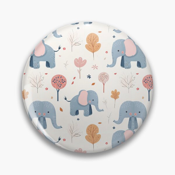 Item preview, Elephant Pattern designed and sold by ElephantVibes.