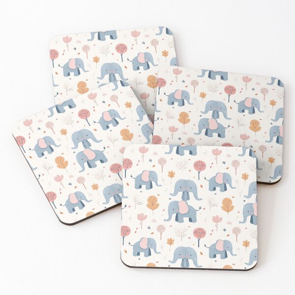 Item preview, Elephant Pattern designed and sold by ElephantVibes.