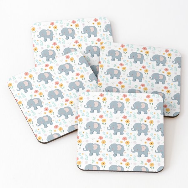 Item preview, Elephant Pattern designed and sold by ElephantVibes.