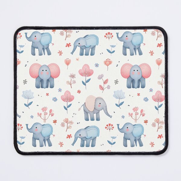 Item preview, Elephant Pattern designed and sold by ElephantVibes.