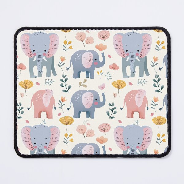 Item preview, Elephant Pattern designed and sold by ElephantVibes.