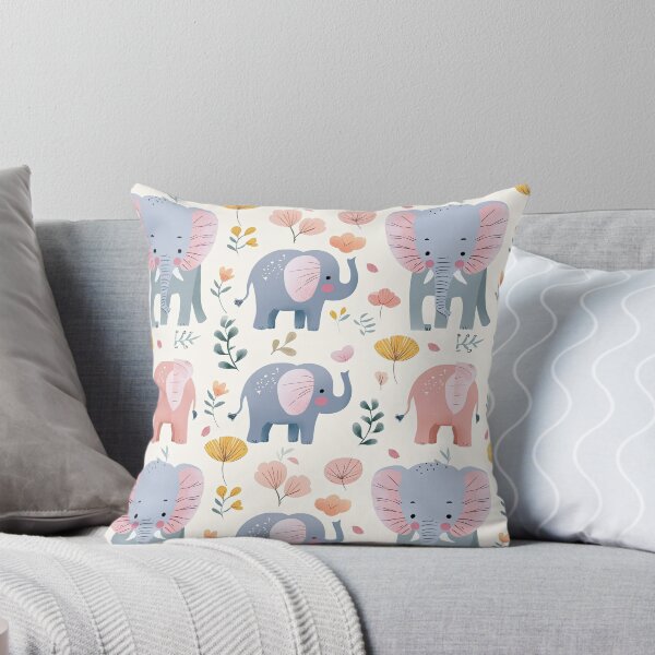 Item preview, Elephant Pattern designed and sold by ElephantVibes.