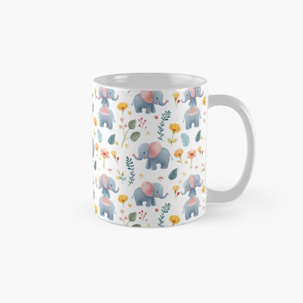 Item preview, Elephant Pattern designed and sold by ElephantVibes.