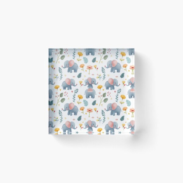 Item preview, Elephant Pattern designed and sold by ElephantVibes.