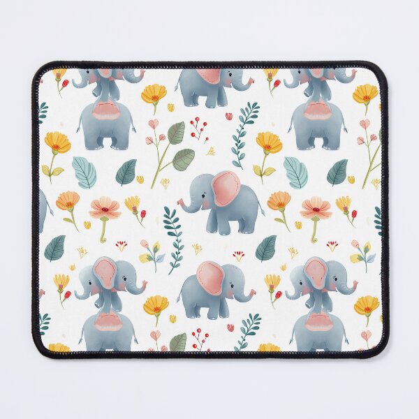 Item preview, Elephant Pattern designed and sold by ElephantVibes.