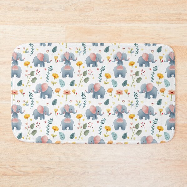 Item preview, Elephant Pattern designed and sold by ElephantVibes.