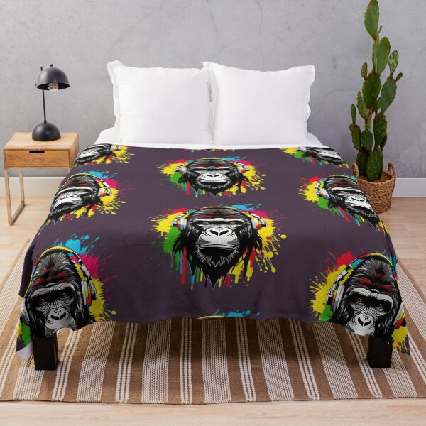 Item preview, Cool Graffiti Party Gorilla designed and sold by TheArtOfPat.