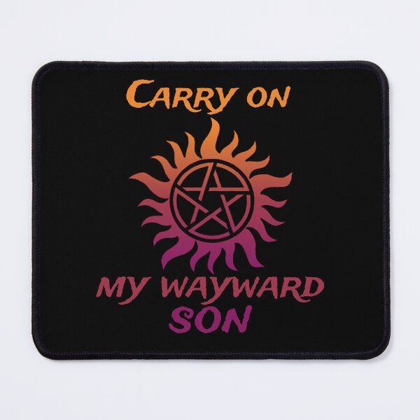 Item preview, Carry On My Wayward Son - Supernatural designed and sold by fangtasticprint.