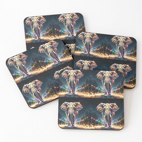 Artikelvorschau, Weihnachtselefant entworfen und verkauft von ElephantVibes.
