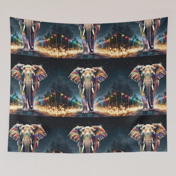 Item preview, Christmas Elephant designed and sold by ElephantVibes.
