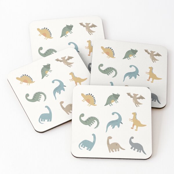 Item preview, Colorful Cute Dino Set - Dinosaur Lovers Gift designed and sold by patternjp.